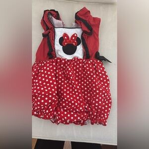 Red Polka Dot Minnie Mouse Dress